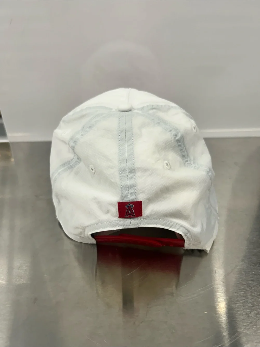 Los Angeles Men’s MLB Angels '47 White Chamberlain Hitch Adjustable Hat OSFA